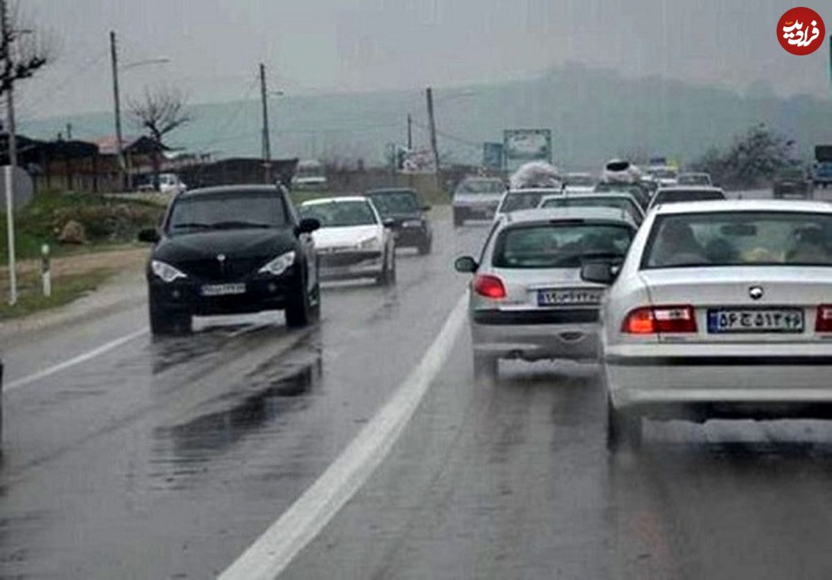 برف و باران در جاده‌های ۱۰ استان؛ اعلام وضعیت ترافیکی جاده‌های کشور