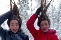 ببینید| اینجا موهایتان یخ می‌بندد