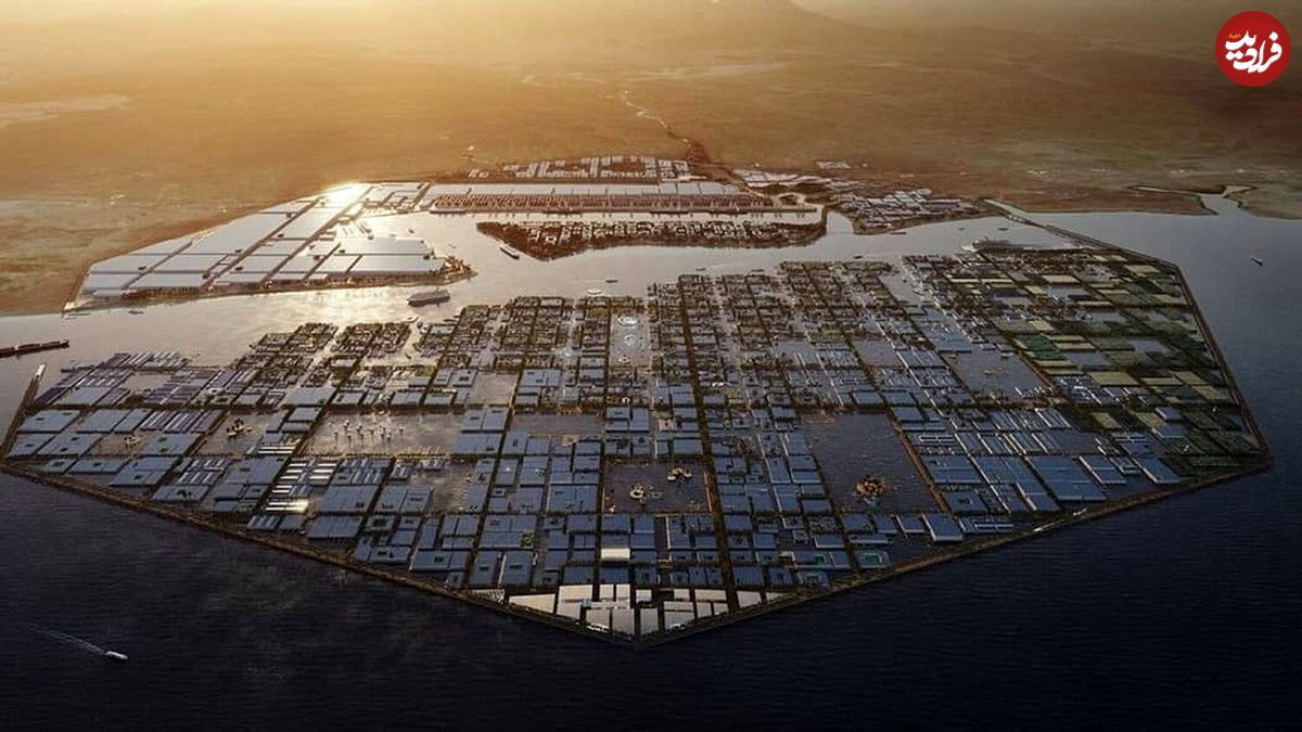 (ویدئو) رمز و راز ساخت بزرگترین شهر شناور جهان در عربستان