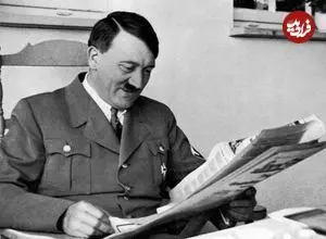 عکس| سفر در زمان؛ «آدولف هیتلر» در حال امضا دادن به یک دختربچه؛ سال 1308