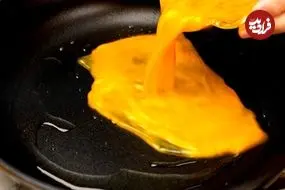 ببینید| طرز تهیه یک غذای راحت با تخم مرغ و تن ماهی 