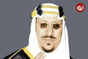 عکس| سفر در زمان؛ «ملک سعود، پادشاه عربستان» در کاخ زمستانی اش در جده؛ سال 1332