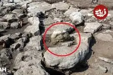 «پیرمرد سنگی باستانی» در ویرانه‌های تمدن مایا کشف شد