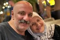 عکس| سفر زمان؛ تیپ و ژست جالب «امیر جعفری و پانته‌آ بهرام» در نمایش «شکلک»؛ سال 93