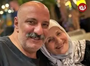 عکس| سفر زمان؛ تیپ و ژست جالب «امیر جعفری و پانته‌آ بهرام» در نمایش «شکلک»؛ سال 93