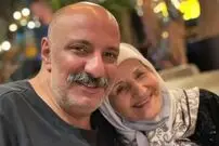 عکس| سفر زمان؛ تیپ و ژست جالب «امیر جعفری و پانته‌آ بهرام» در نمایش «شکلک»؛ سال 93