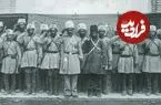 عکس| سفر زمان؛ تصویری از یک «گروه موسیقی نظامی» در دوران مظفرالدین شاه