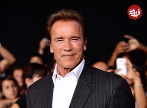 عکس| سفر در زمان؛ «آرنولد» در دوران جوانی و در حال فیگور گرفتن؛ 50 سال قبل