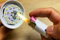 ببییند| با یک فندک به همین راحتی لامپ LED سوخته را تعمیر کنید!
