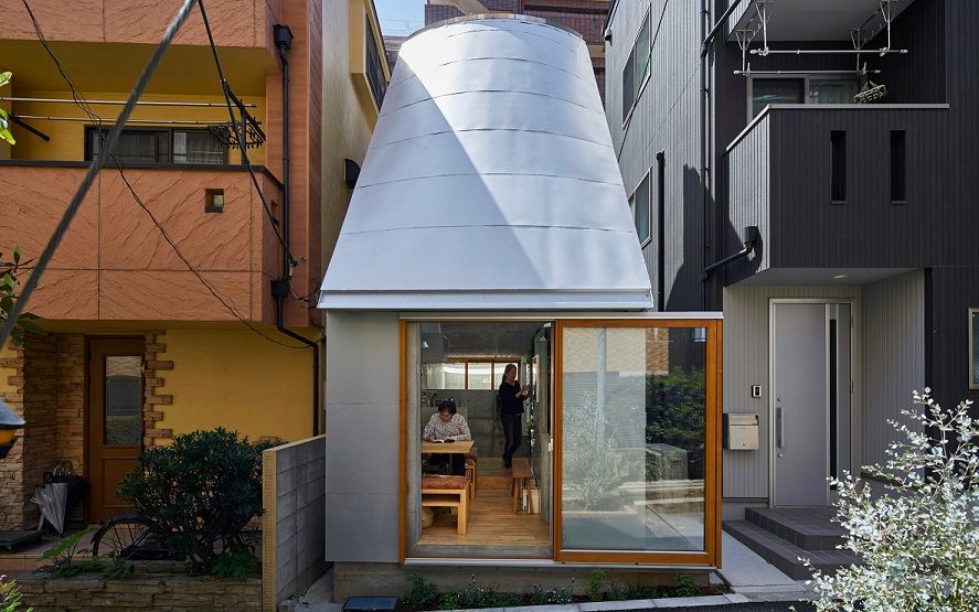 (تصاویر) خانۀ «19 متری» که معمار مشهور ژاپنی در آن زندگی می‌کند