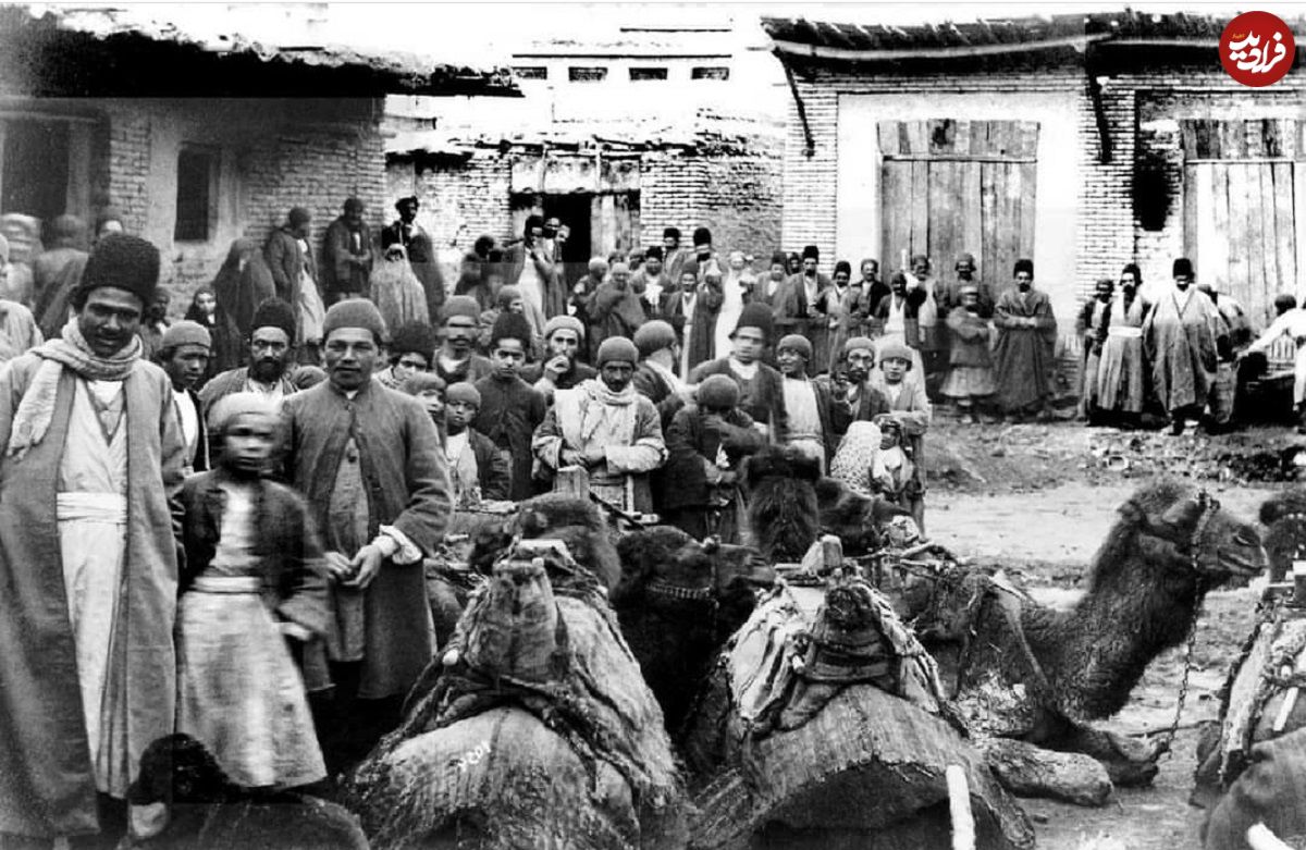 عکس؛ سفر در زمان؛ قماربازی در دوران قاجار