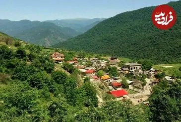 عکس| سفر زمان؛ تصویری از یک روستا در استان گلستان؛ 99 سال قبل