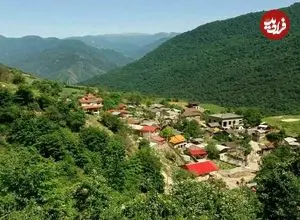 عکس| سفر زمان؛ تصویری از یک روستا در استان گلستان؛ 99 سال قبل