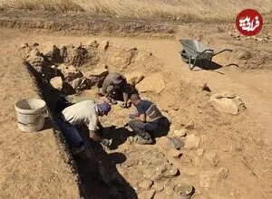 یک جنگجو با «نقاب طلایی» بعد از 2600 سال از زیر خاک بیرون آمد
