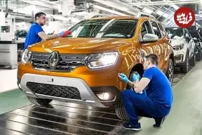 ببینید| مراحل دیدنی تولید خودروی محبوب داچیا داستر در فرانسه