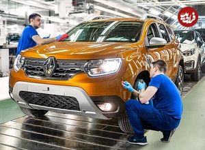 ببینید| مراحل دیدنی تولید خودروی محبوب داچیا داستر در فرانسه