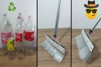 (ویدئو) جارو نخرید؛ به این روش اسپانیایی با بطری پلاستیکی در خانه درست کنید