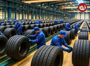 ببینید| فرآیند تولید انبوه لاستیک خودرو در کارخانه ای مدرن در آمریکای جنوبی