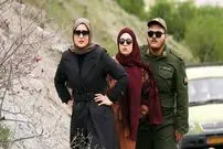 عکس| سفر در زمان؛ «مرجان و نسیم» در پشت صحنه سریال صفا با خانواده