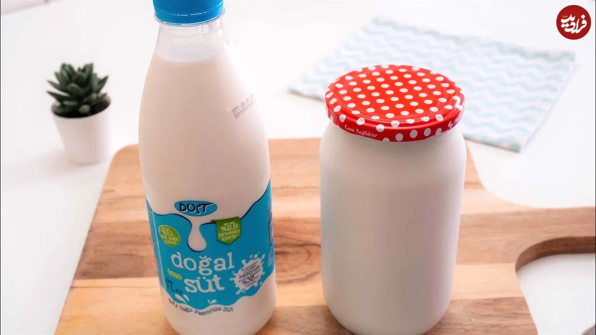 (ویدئو) چگونه با یک لیتر شیر در خانه ماست خوشمزه و طبیعی درست کنیم؟
