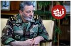 عکس؛ سفر در زمان؛ «سرلشکر موسوی در حال خوش و بش با سردار سلیمانی»؛ سال 98
