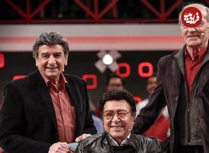 عکس؛ سفر در زمان؛ «ناصر طهماسب و منوچهر والی زاده» در حال دوبله یک فیلم؛ دهه 50