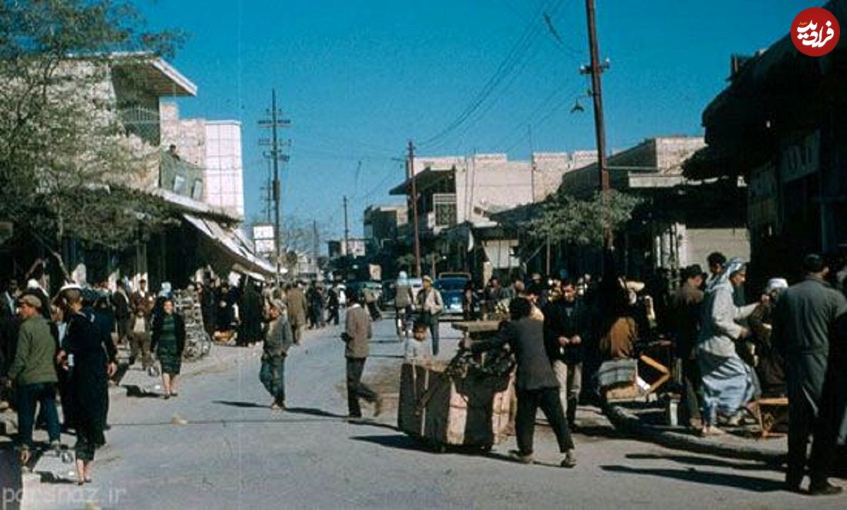 (عکس) سفر به ایران قدیم؛ خیابان‌های آبادان در ۶۰ سال قبل