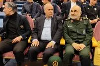 (ویدئو) شوخی سردار سلامی با روزبه چشمی و علیرضا بیرانوند