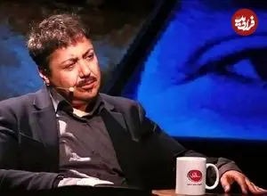 عکس| سفر در زمان؛ «مازیار لرستانی» در 51 سالگی و در یک برنامه تلویزیونی؛ سال 96