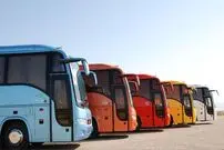 (عکس) نوشته قشنگ یک راننده اتوبوس پشت ماشینش