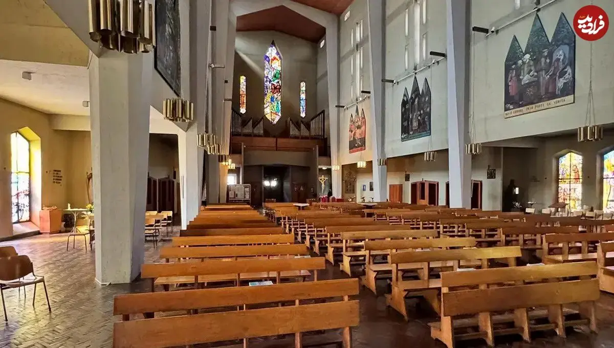 تصاویر؛ اثر ارزشمند معماری به سبک گوتیک؛ یک دیوار کاذب روی تپه! 