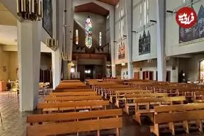 تصاویر؛ اثر ارزشمند معماری به سبک گوتیک؛ یک دیوار کاذب روی تپه! 