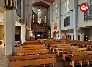 تصاویر؛ اثر ارزشمند معماری به سبک گوتیک؛ یک دیوار کاذب روی تپه! 