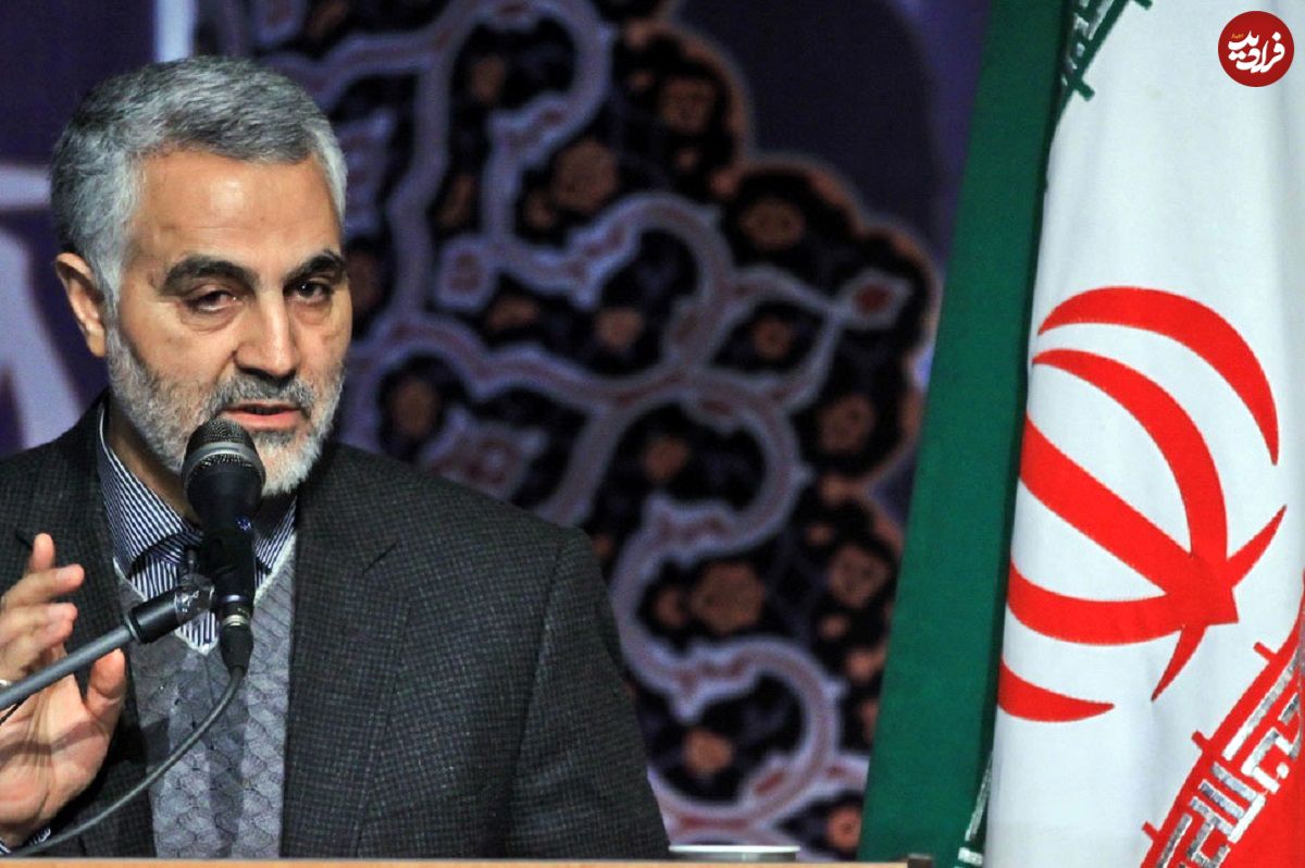 عکس؛ سفر در زمان؛ ژست شاعرانه «سردار سلیمانی» در یک عصر پاییزی؛ دهه 90
