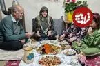 ببینید| غذای روستایی در ایران؛ پخت عدس پلوی سنتی در روستایی کوهستانی