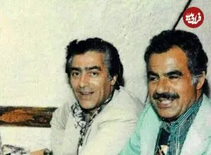 عکس| سفر در زمان؛ دیدار «نوه محمدعلی فردین» با «ناصر ملک مطیعی»؛ دهه 90
