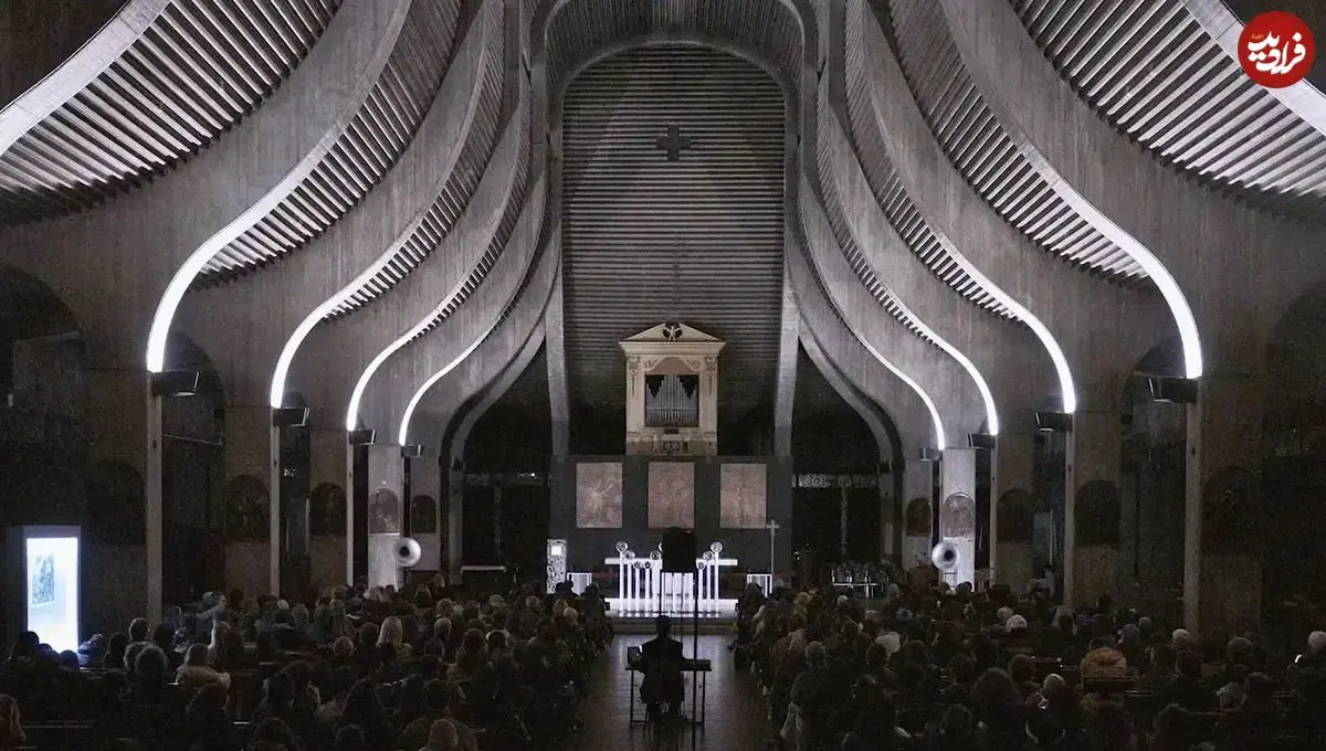 عکس| وقتی معماری بروتالیسم با مدرنیسم ایتالیایی ترکیب می شود 