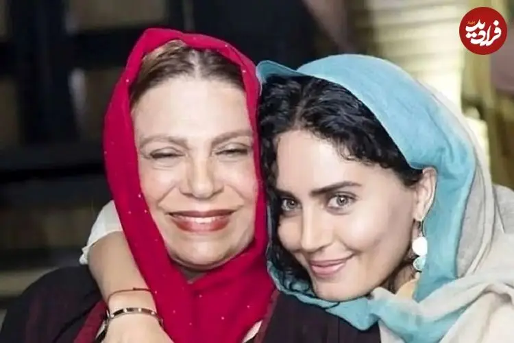عکس| سفر زمان؛ چهرۀ «گوهر خیراندیش» 34 سال قبل در پشت‌صحنه «روزگار وصل»