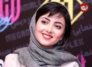 عکس| سفر زمان؛ تیپ و چهرۀ «زیبا کرمعلی» در اکران فیلم «لاتاری»؛ سال 96