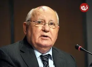 عکس| سفر در زمان؛ «گورباچف» در یک جلسه؛ سال 1363