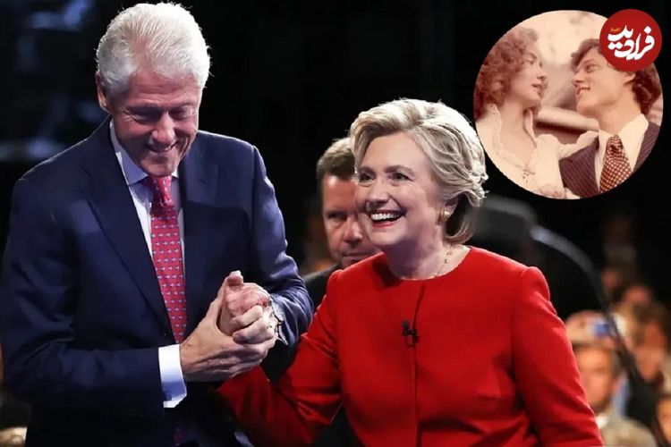 تصاویر؛ انتشار عکس‌های عروسی هیلاری و بیل کلینتون به مناسبت ۵۰اُمین سالگرد ازدواجشان