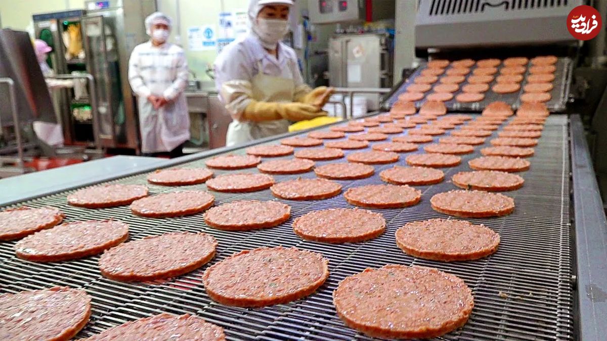 (ویدئو) ببینید کره ای ها چگونه همبرگر را در کارخانه تولید و بسته بندی می کنند