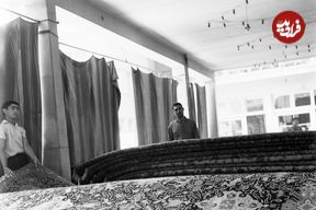 عکس؛ سفر در زمان؛ مردم برای سرمایه‌گذاری فرش دستبافت و تلویزیون می‌خریدند!