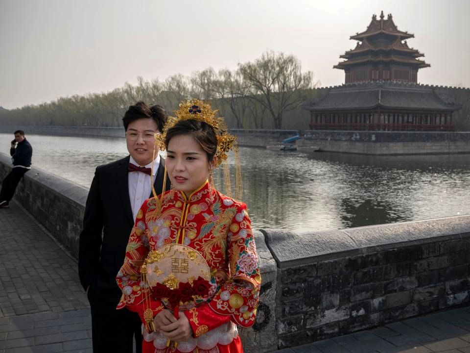 ثبت کمترین تعداد ازدواج در چین در ۳۵ سال اخیر 