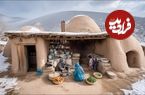 ببینید؛ غذای روستایی در افغانستان؛ پخت املت در یک روستای دورافتاده کوهستانی