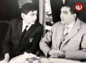 عکس| سفر در زمان؛ «غلامرضا پهلوی» در جشن تولد پسرش بهمن؛ اواخر دهه 40