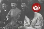 عکس| سفر زمان؛ درباریان ناصرالدین شاه در حال بادمجان پوست کندن در سرخه‌حصار