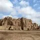 عکس| سفر زمان؛ منظرۀ زیبای «قلعۀ پاده آرادان» در دوران قاجار