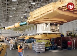 ببینید| آمریکایی ها چگونه تانک های مشهورشان را در کارخانه تولید می کنند؟