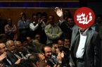عکس؛ سفر در زمان؛ «داوود رشیدی در حال گفتگو با حسن روحانی»؛ اواسط دهه 90